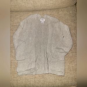 Girls Gray Cardigan Sweater Size 5T